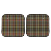 Scott Green Weathered Tartan Car Sun Shade - 2 Pieces